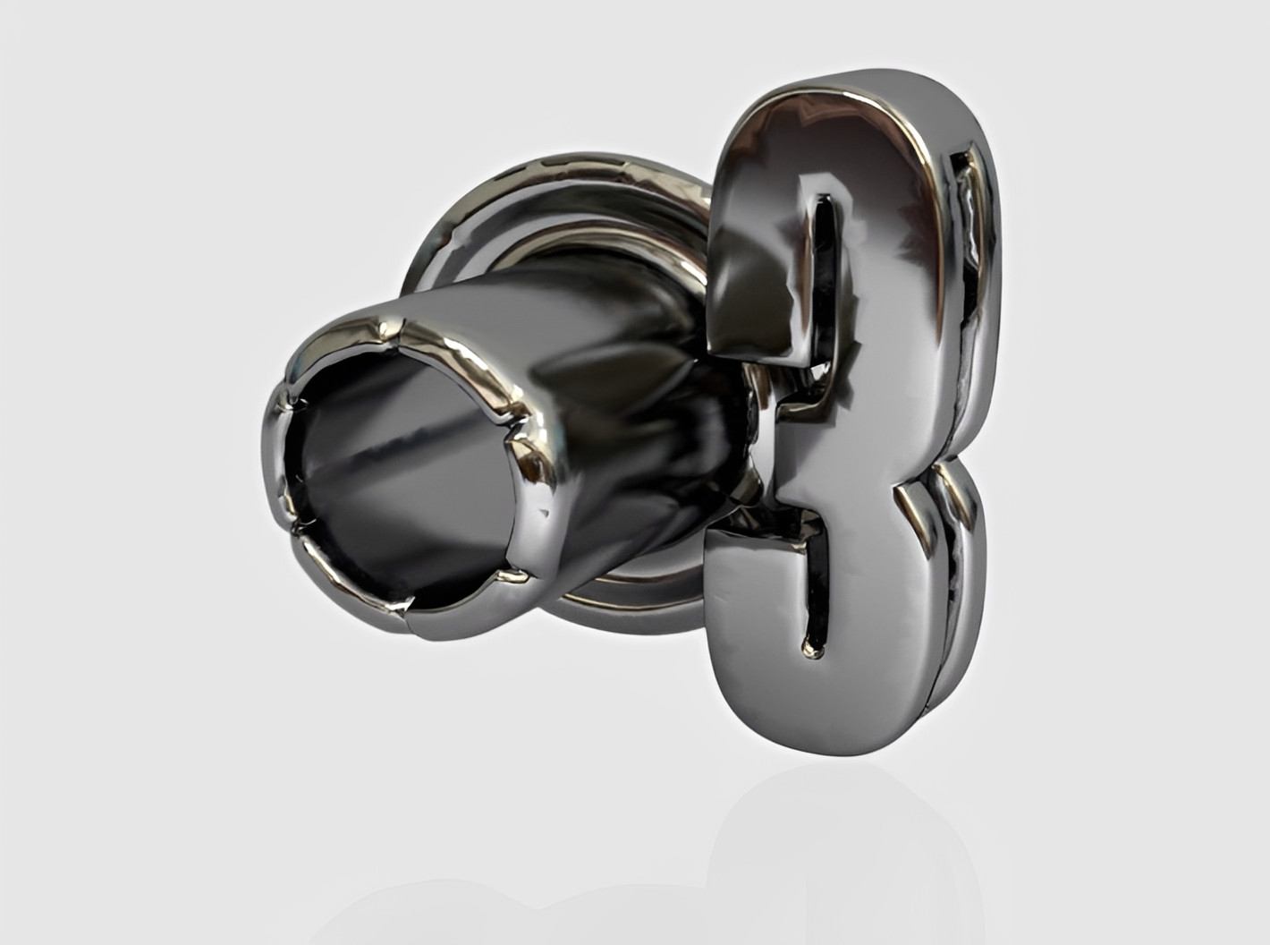 (3) Round 3D Eyelet 3/16 Inch Left Hole By KORTONS BRAND EYELET INC.