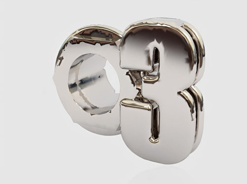 (3) Octagon 3D Eyelet 4/16 Inch Left Hole By KORTONS BRAND EYELET INC.