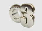 (3) Octagon 3D Eyelet 4/16 Inch Left Hole By KORTONS BRAND EYELET INC.