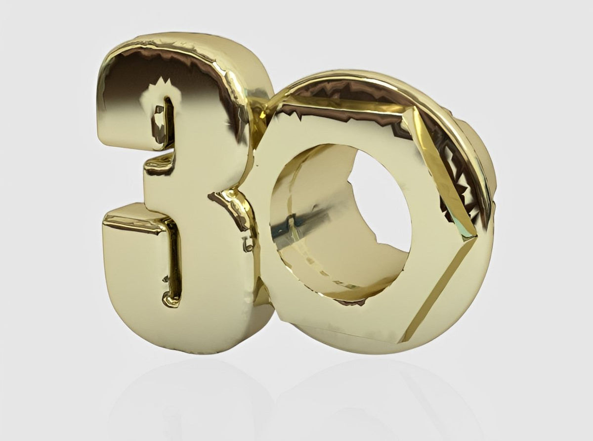 (3) Octagon 3D Eyelet 4/16 Inch Right Hole By KORTONS BRAND EYELET INC.