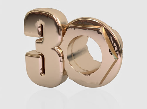 (3) Octagon 3D Eyelet 4/16 Inch Right Hole By KORTONS BRAND EYELET INC.