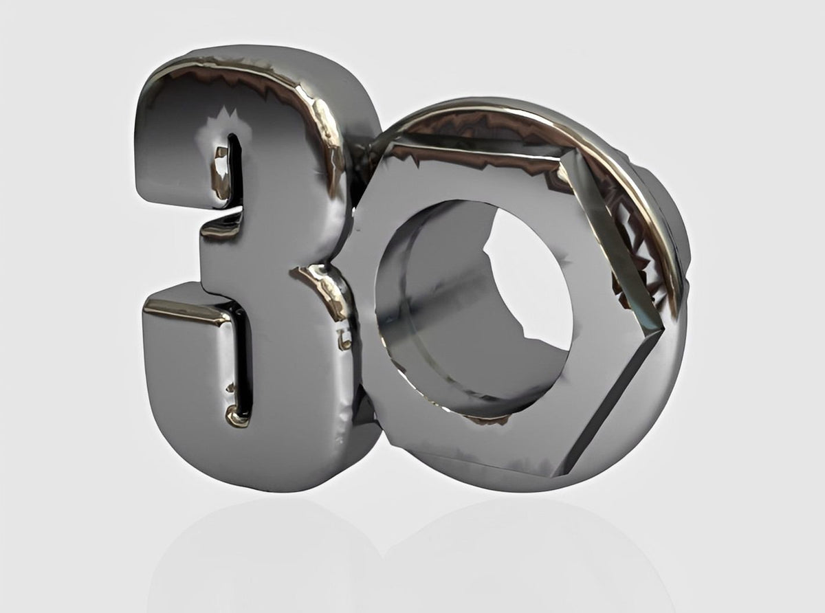 (3) Octagon 3D Eyelet 4/16 Inch Right Hole By KORTONS BRAND EYELET INC.