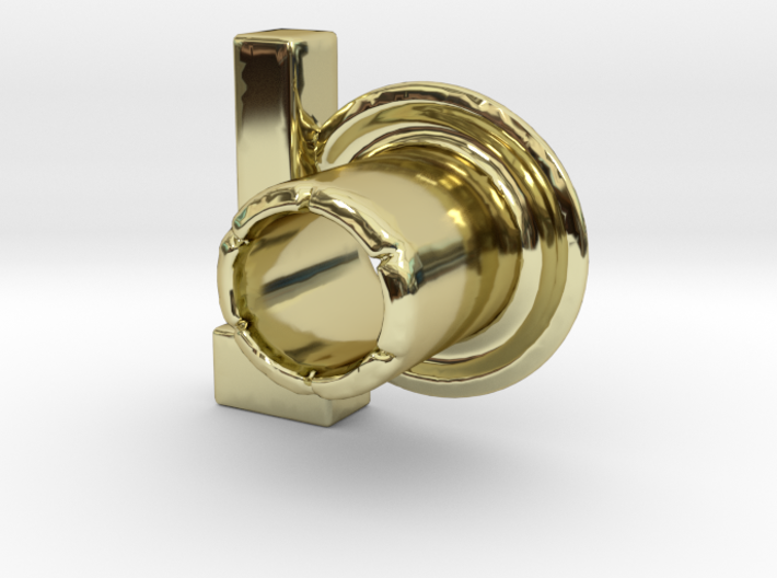 (T) Round 3D Eyelet 3/16 Inch Right Hole By KORTONS BRAND EYELET INC.