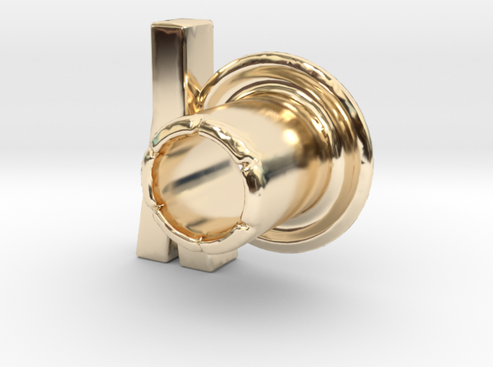 (Y) Round 3D Eyelet 3/16 Inch Right Hole By KORTONS BRAND EYELET INC.