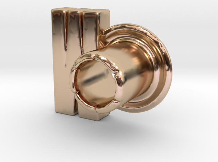 (M) Round 3D Eyelet 3/16 Inch Right Hole By KORTONS BRAND EYELET INC.