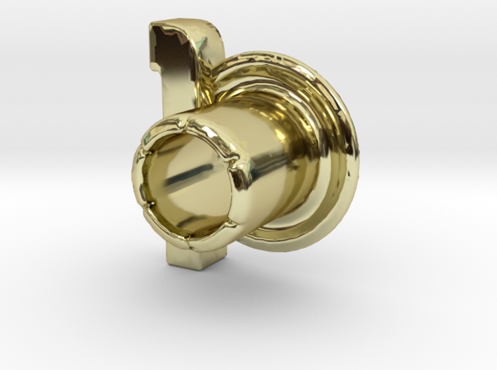 (J) Round 3D Eyelet 3/16 Inch Right Hole By KORTONS BRAND EYELET INC.