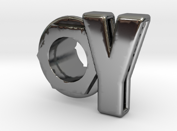 (Y) Octagon 3D Eyelet 4/16 Inch Left Hole By KORTONS BRAND EYELET INC.