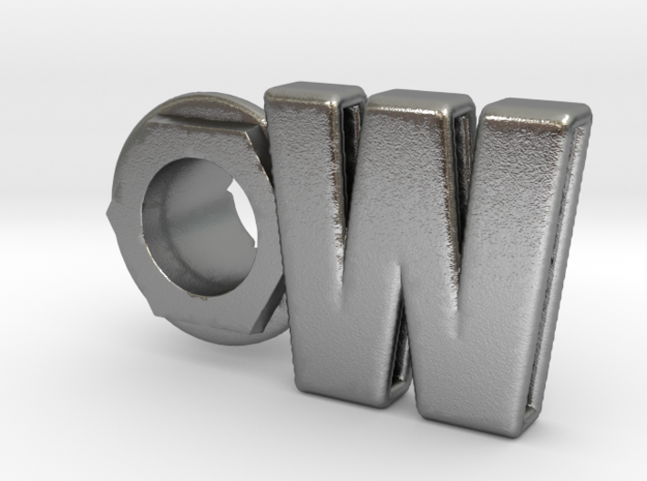 (W) Octagon 3D Eyelet 4/16 Inch Left Hole By KORTONS BRAND EYELET INC.