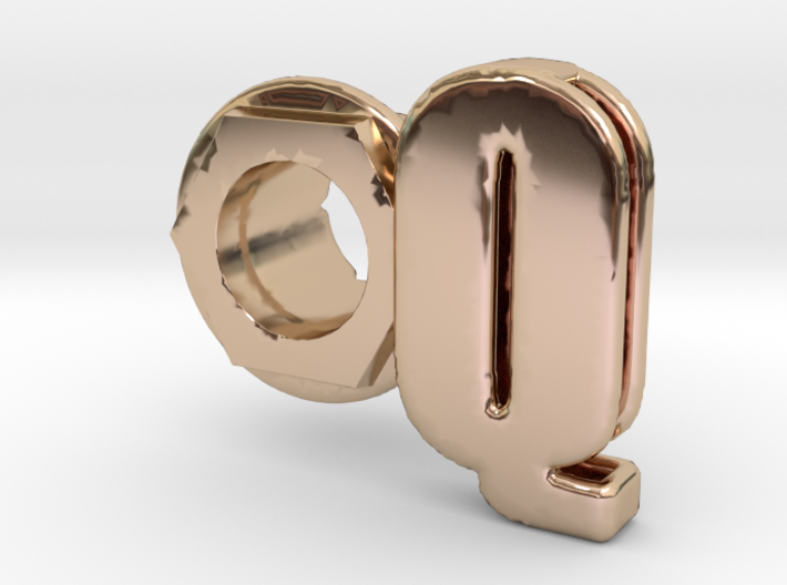 (Q) Octagon 3D Eyelet 4/16 Inch Left Hole By KORTONS BRAND EYELET INC.