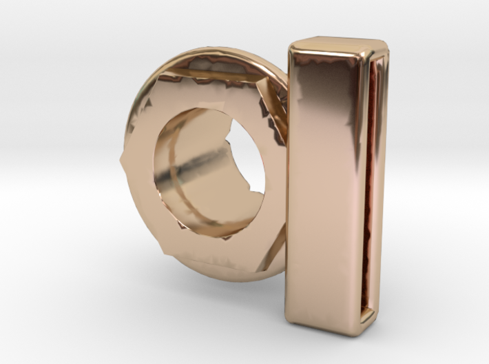 (I) Octagon 3D Eyelet 4/16 Inch Left Hole By KORTONS BRAND EYELET INC.
