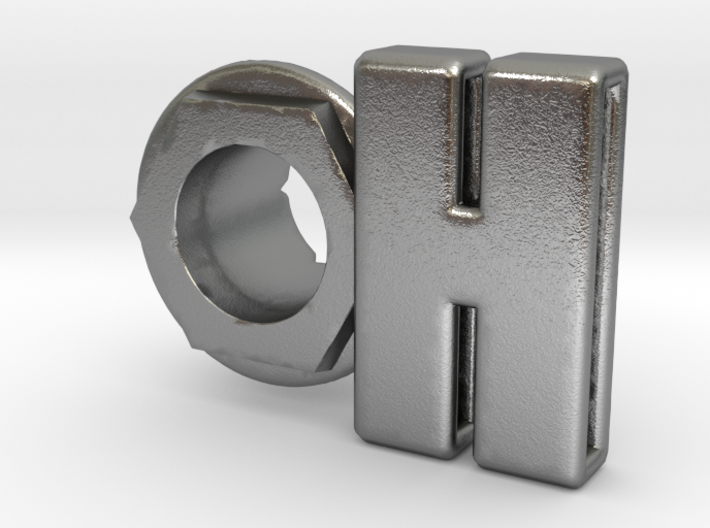 (H) Octagon 3D Eyelet 4/16 Inch Left Hole By KORTONS BRAND EYELET INC.