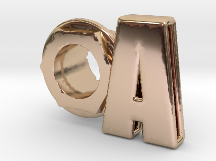 (A) Octagon 3D Eyelet 4/16 Inch left Hole By KORTONS BRAND EYELET INC.