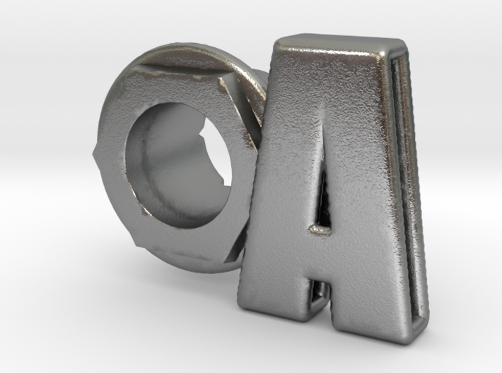 (A) Octagon 3D Eyelet 4/16 Inch left Hole By KORTONS BRAND EYELET INC.