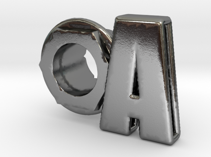 (A) Octagon 3D Eyelet 4/16 Inch left Hole By KORTONS BRAND EYELET INC.