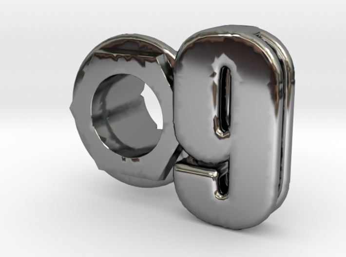 (9) Octagon 3D Eyelet 4/16 Inch Left Hole By KORTONS BRAND EYELET INC.