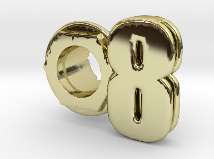 (8) Octagon 3D Eyelet 4/16 Inch Left Hole By KORTONS BRAND EYELET INC.