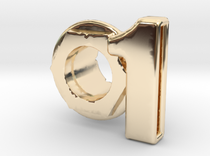 (1) Octagon 3D Eyelet 4/16 Inch Left Hole By KORTONS BRAND EYELET INC.