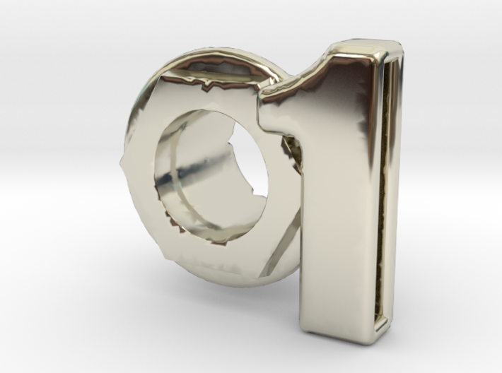 (1) Octagon 3D Eyelet 4/16 Inch Left Hole By KORTONS BRAND EYELET INC.