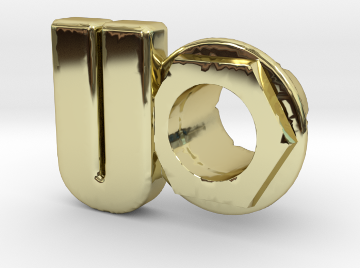 (U) Octagon 3D Eyelet 4/16 Inch Right Hole By KORTONS BRAND EYELET INC.