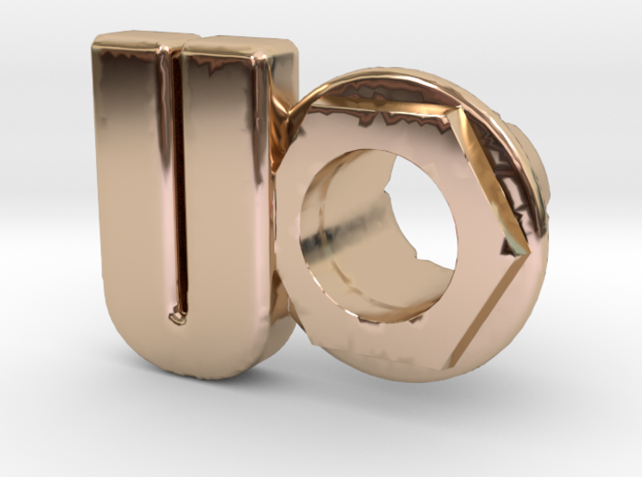 (U) Octagon 3D Eyelet 4/16 Inch Right Hole By KORTONS BRAND EYELET INC.