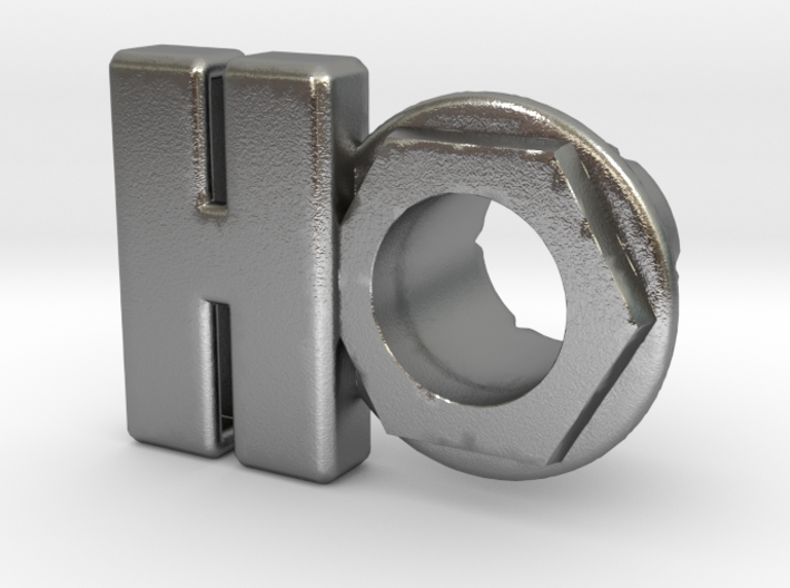 (H) Octagon 3D Eyelet 4/16 Inch Right Hole By KORTONS BRAND EYELET INC.