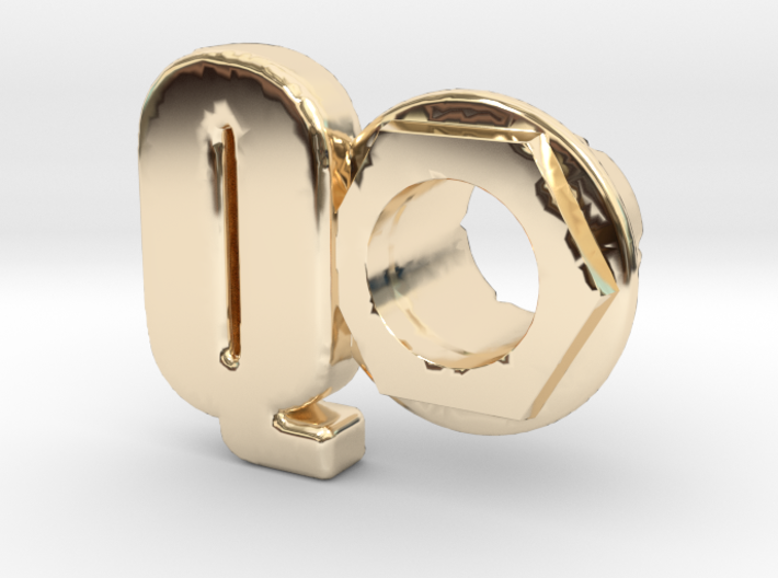(Q) Octagon 3D Eyelet 4/16 Inch Right Hole By KORTONS BRAND EYELET INC.