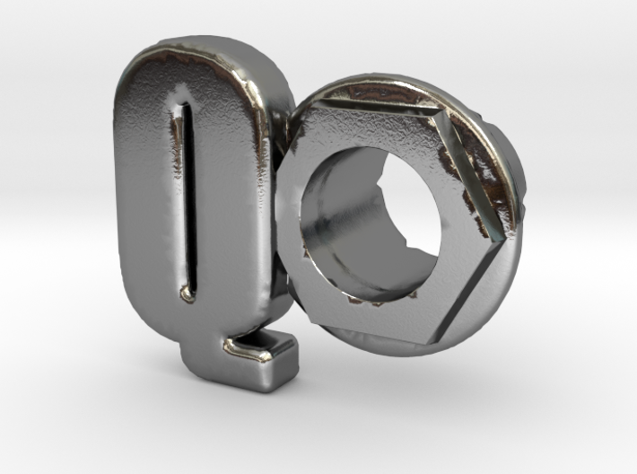 (Q) Octagon 3D Eyelet 4/16 Inch Right Hole By KORTONS BRAND EYELET INC.