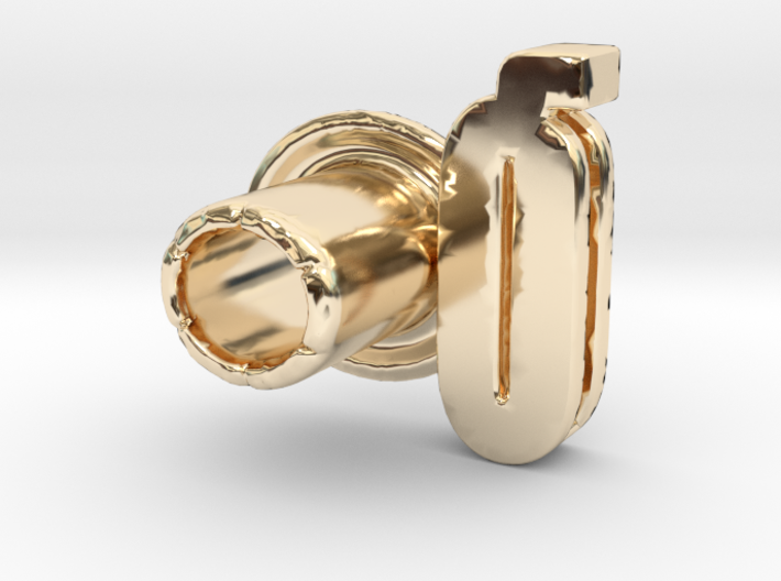 (Q) Round 3D Eyelet 3/16 Inch Left Hole By KORTONS BRAND EYELET INC.