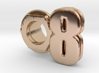 (8) Octagon 3D Eyelet 4/16 Inch Left Hole By KORTONS BRAND EYELET INC.
